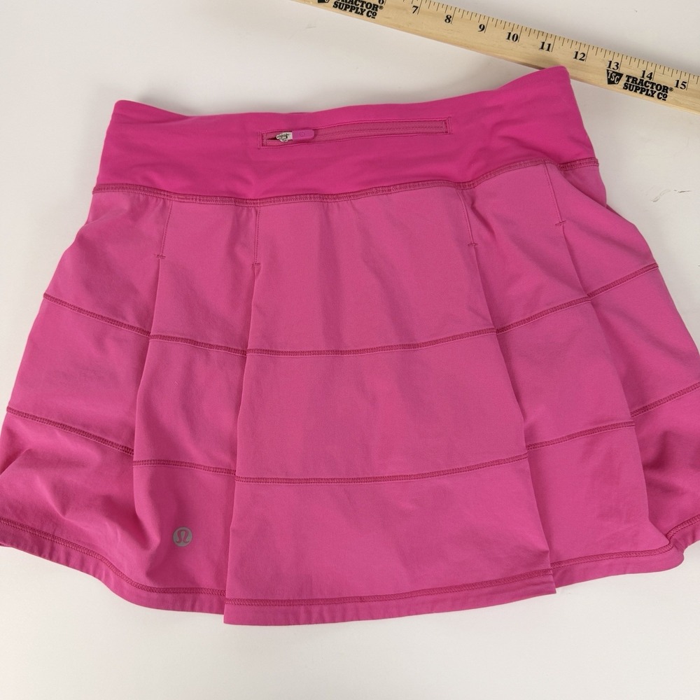 Lululemon Pink Skort Womens 4 Tennis Golf Pickleball Running Athletic - Picture 5 of 10